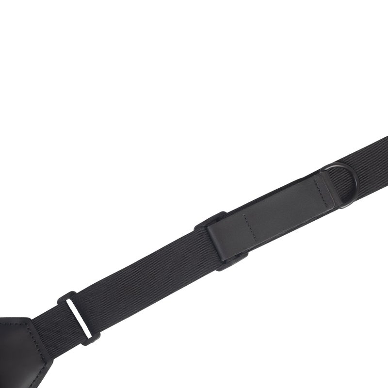 Levy's Leathers Right Heightâ„¢ 3.25" Neoprene Guitar Strap with RipChord Quick Adjustment Technology; Black (MRHGP-BLK) - Image 3
